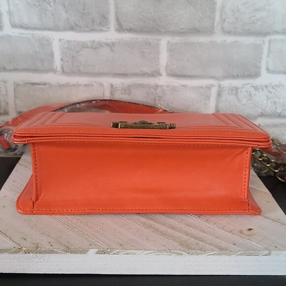 Donna Bella Designs Crossbody Bag Orange NWT - Picture 6 of 12